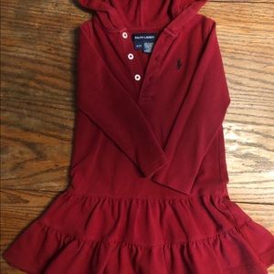 Ralph Lauren 2T Red Dress